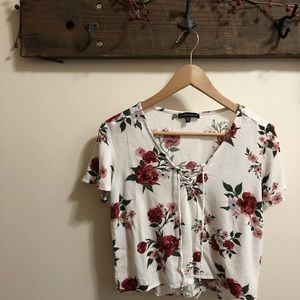 Floral Crop Top